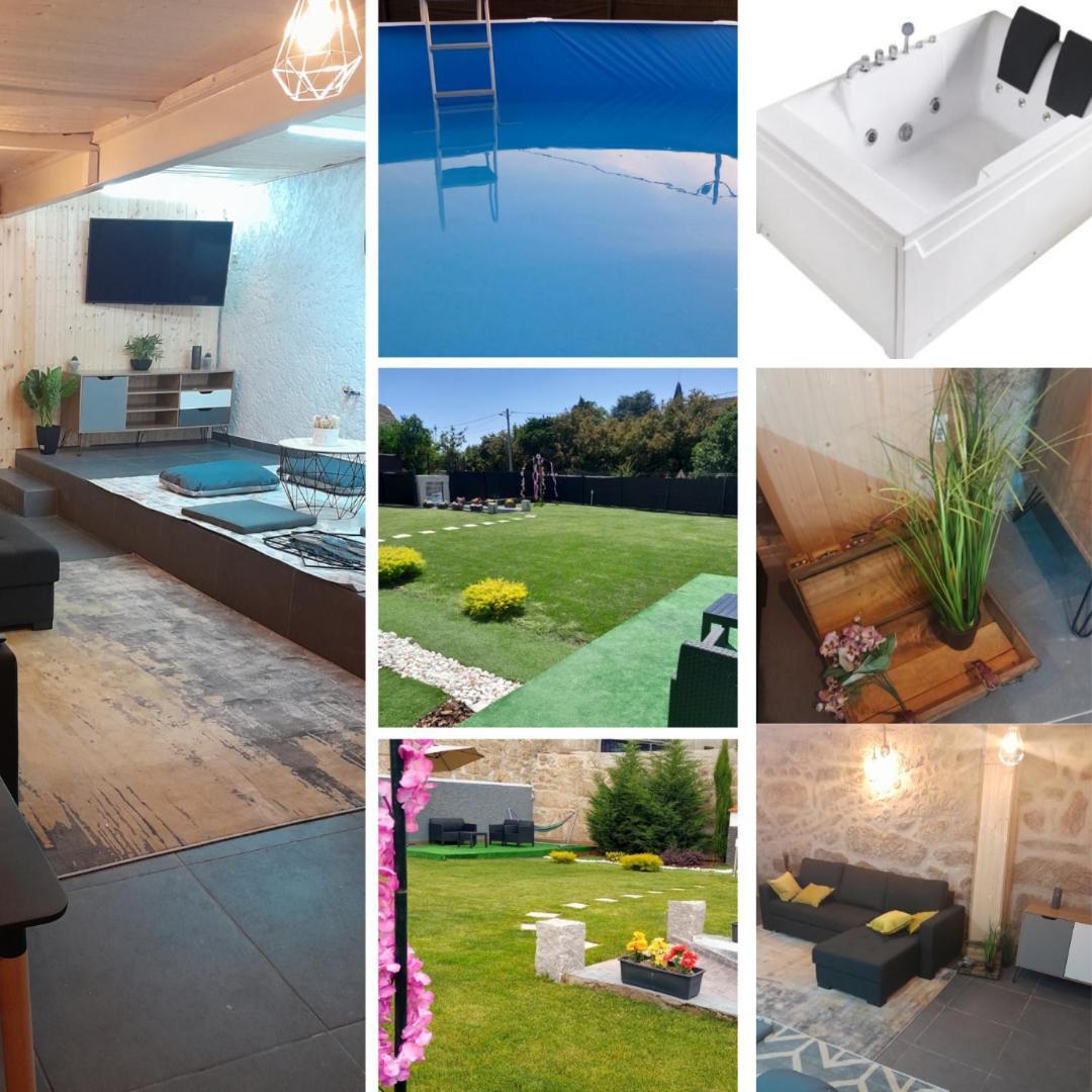 Appartamento Casa Incrivel Refugio Lieva ,Piscina , Jacuzzi Exterior E Zona Kids Nelas Camera foto