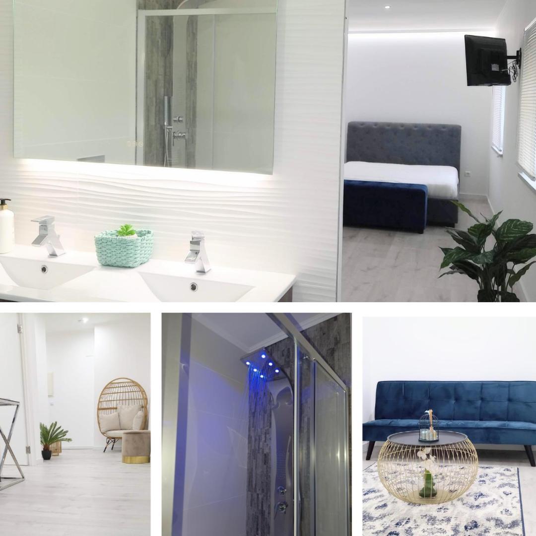 Appartamento Casa Incrivel Refugio Lieva ,Piscina , Jacuzzi Exterior E Zona Kids Nelas Esterno foto